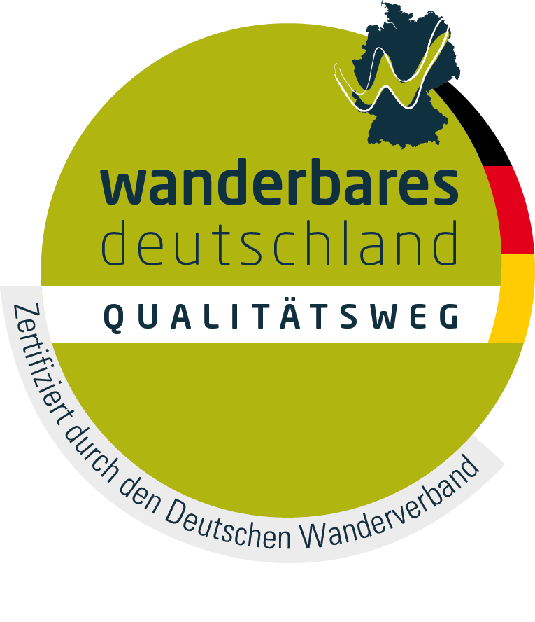 Wanderbares Deutschland Qualitätsweg, zertifiziert durch den Deutschen Wanderverband